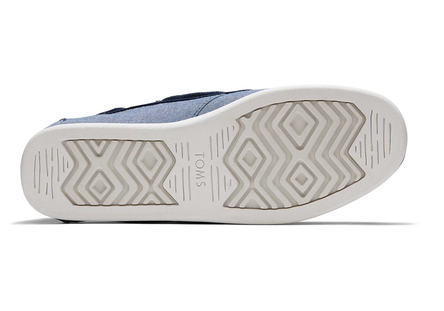 Toms Slip On Męskie Niebieskie - Claremont - 18YRLKQVO